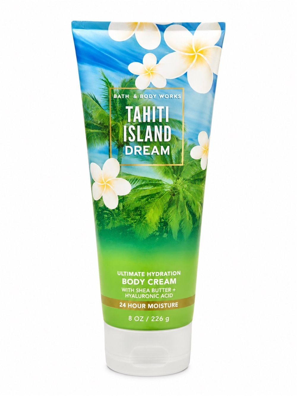 Bath & Body Works Tahiti Island Dream Body Cream - Blue/Green/White